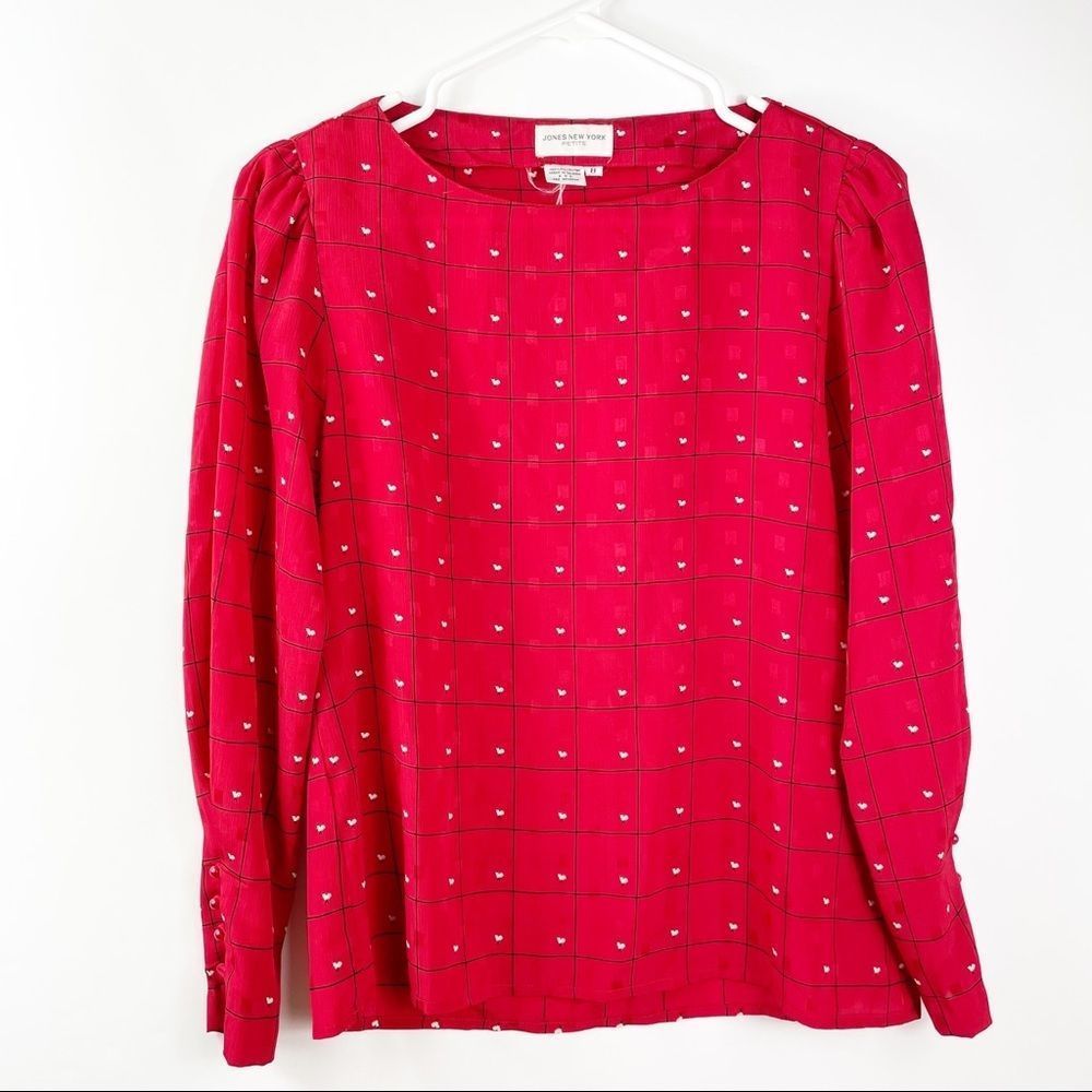 Plaid Chickens Blouse